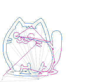 SimpleCatSlower.gcode preview