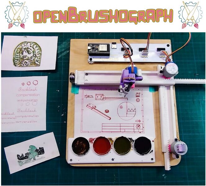OpenBrushograph flyer